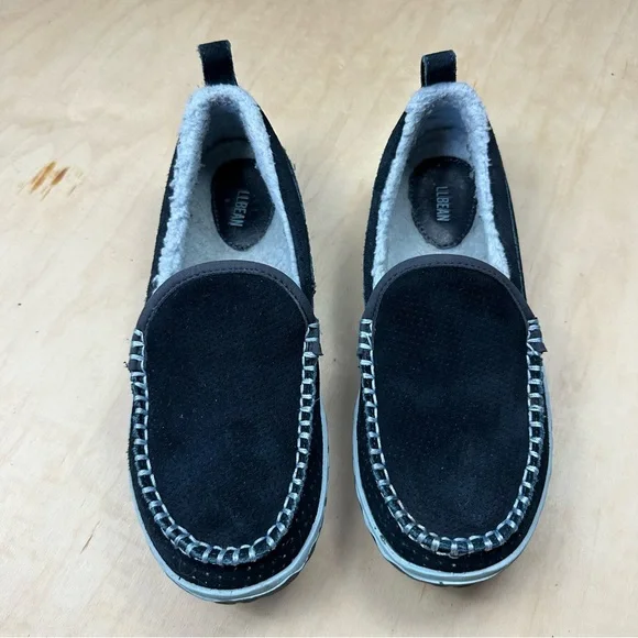 L.L. Bean Cozy Slip-On Loafers - Picture 4 of 12